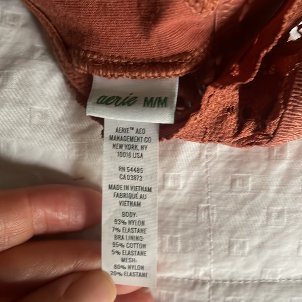 Caramel Colored Lace Halter Bra from Aerie - Picture 4 of 4